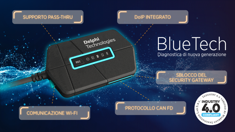 Delphi Technologies lanza VCI BlueTech, su nueva solución de diagnosis